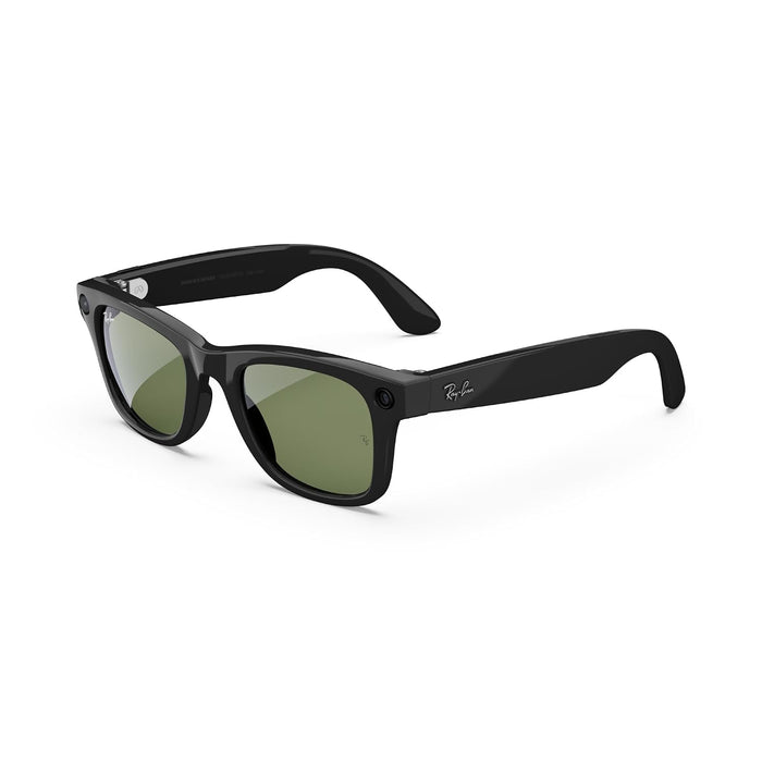 Ray-Ban Meta Wayfarer Large Gen 1 – Shiny Black, Green Lenses (Value)