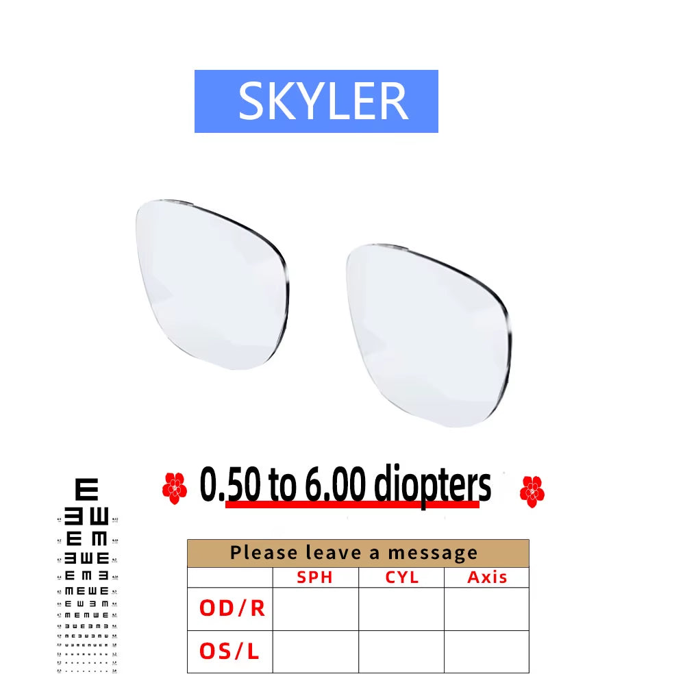For Ray Ban Meta Smart Glasses Wayfrer, Headlined, Skyler Custom Myopia, Astigmatism, anti Blue Light AR Glasses Lenses