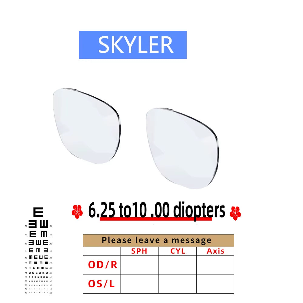 For Ray Ban Meta Smart Glasses Wayfrer, Headlined, Skyler Custom Myopia, Astigmatism, anti Blue Light AR Glasses Lenses