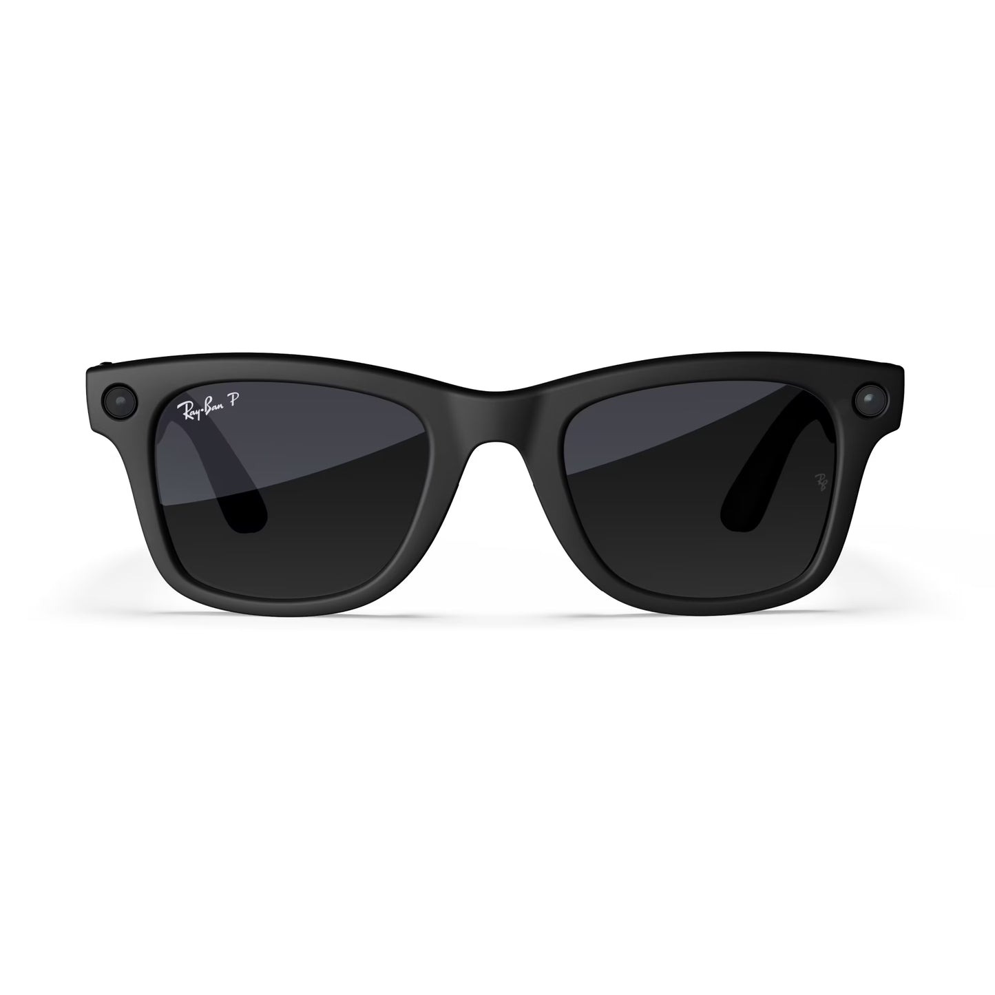 Ray-Ban  (Gen 1), Wayfarer Large, Matte Black, Polarized Gradient Graphite Lenses