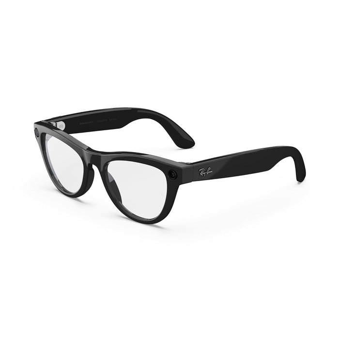 Ray-Ban Meta Skyler Gen 1 – Shiny Black, Clear Lenses