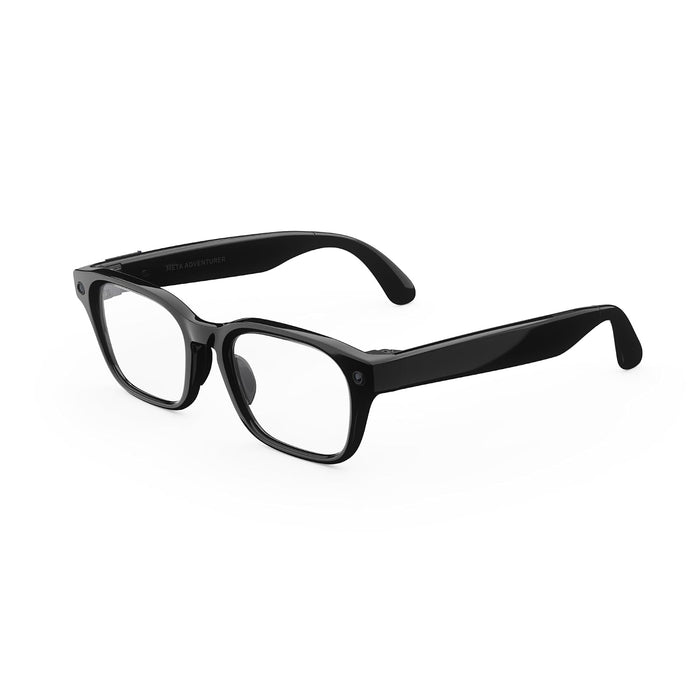 Meta Adventurer – Classic Black, Clear Lenses